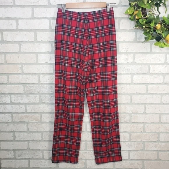 JOHN GALT Plaid Tilden Pants - Picture 3 of 8